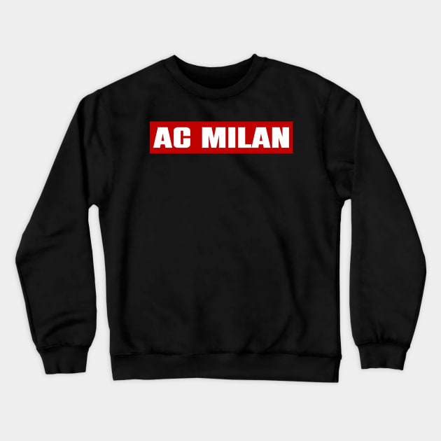 ac milan Crewneck Sweatshirt by lounesartdessin